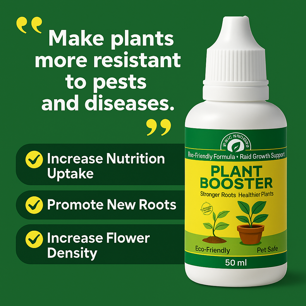 Organic Plant Boost Faster 2x Growth & Stronger Roots
