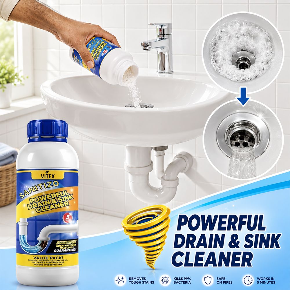 Powerful Sink & Drain Cleaner - Buy 1 Get 3 Free