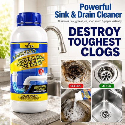 Powerful Sink & Drain Cleaner - Buy 1 Get 3 Free