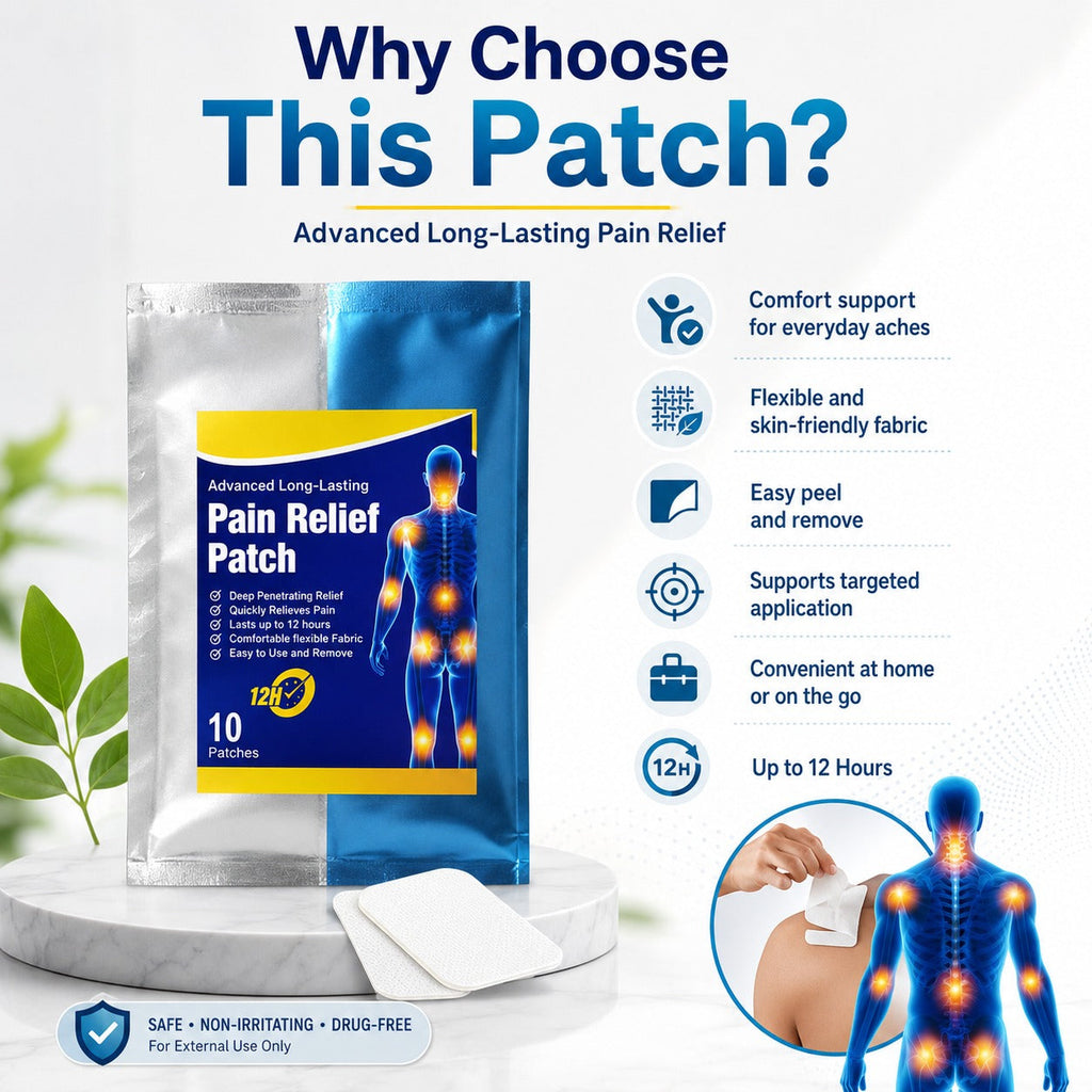 Advanced Long-Lasting Pain Relief Patch