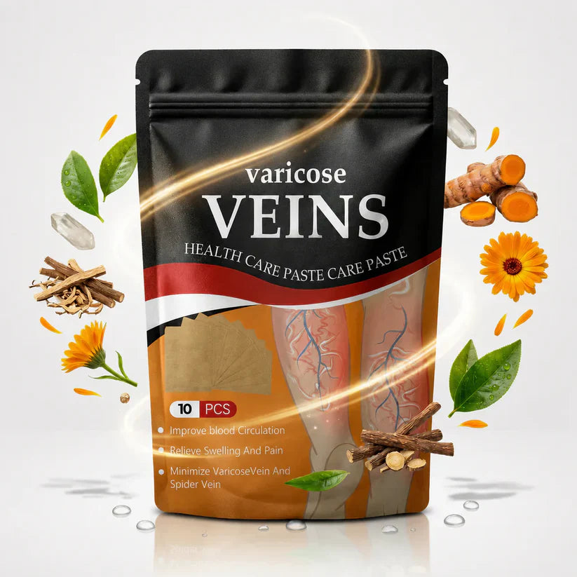 Vitex Varicose Vein Patches | Natural Herbal Therapy for Swelling, Fatigue & Vein Health